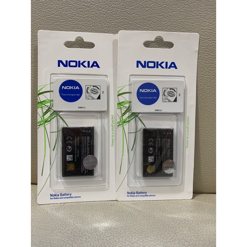 Battery Nokia Garis Original 99 Packing Panjang bL 4C BL 5C