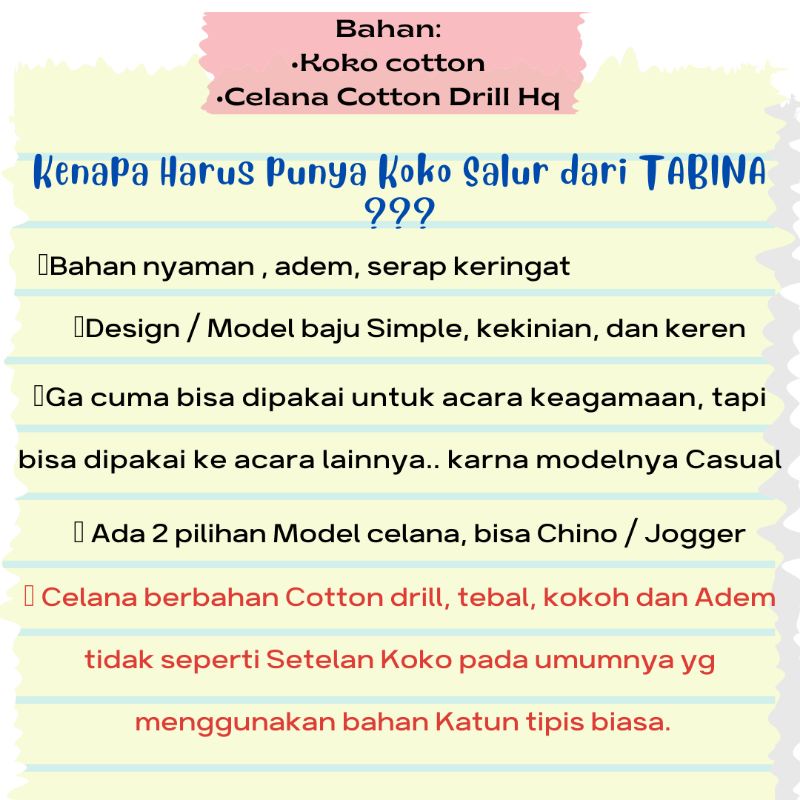 Setelan Kemeja Lengan Pendek Tabina Seri Ustman Anak Laki Laki usia 1 - 16 tahun Remaja