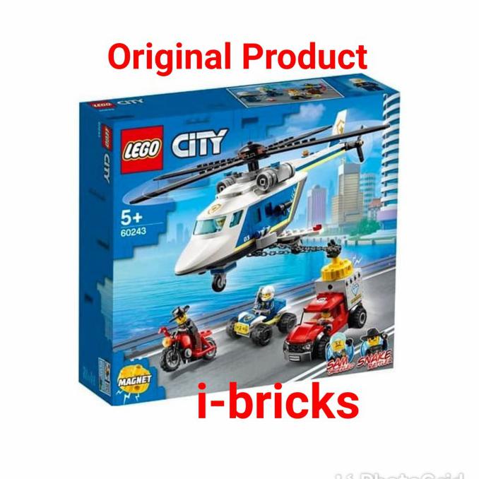 Update Lego City 60243 Police Helicopter Chase Gilaa