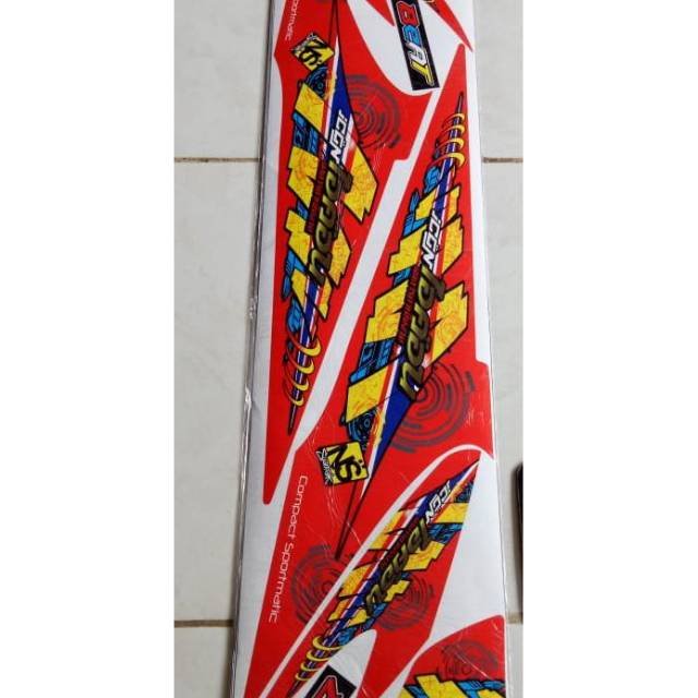 Striping Variasi Beat karbu icon cyber