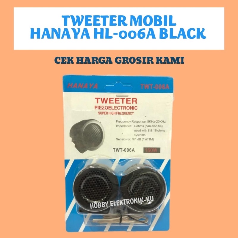 TWEETER MOBIL HANAYA HL006A BLACK