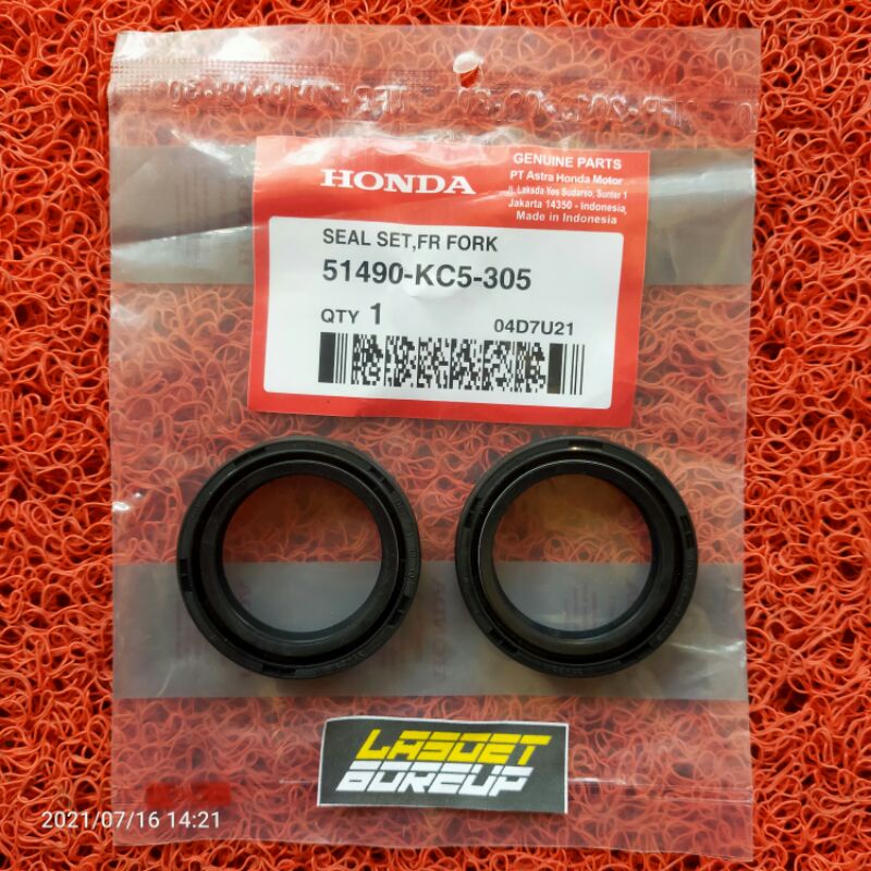 SEAL SIL SHOCK SOCKBREAKER HALU HALU DEPAN HONDA CB 150 CB150R CBR150R K45 OLD STREETFIRE NEW AHM