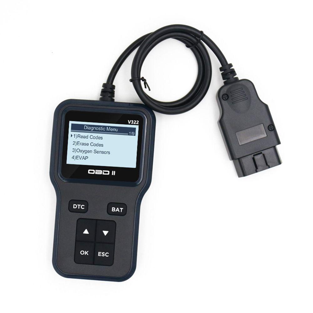 Top OBDII Code Reader Desain Baru Mobil Faalt Diagnostic Instrumen Car Diagnostic Tool Faort Detector