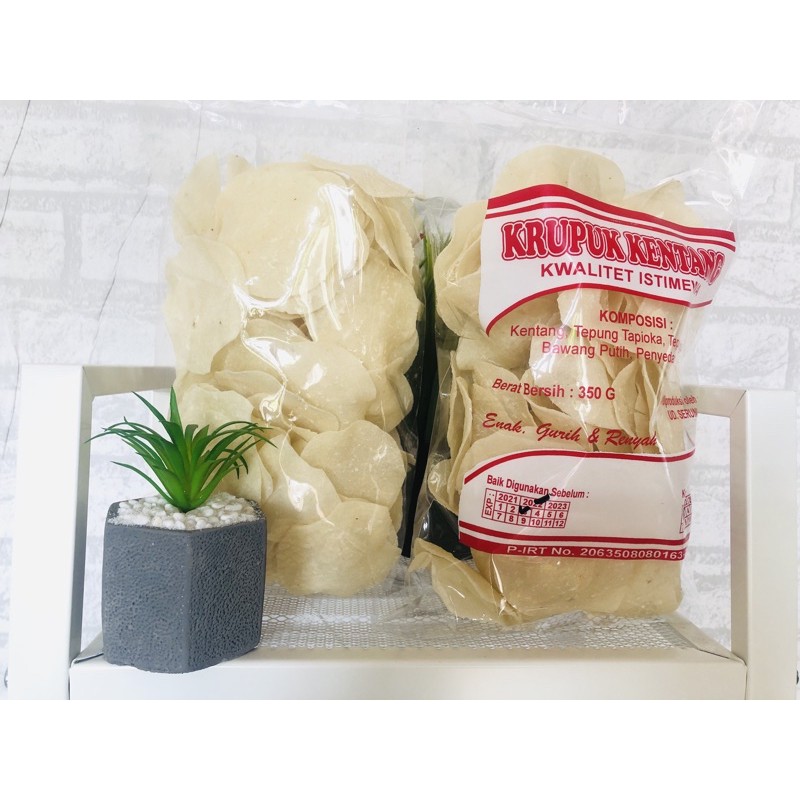 

Krupuk Kentang Istimewa 350gram Gurih Enak | Krupuk kentang super rasa enak
