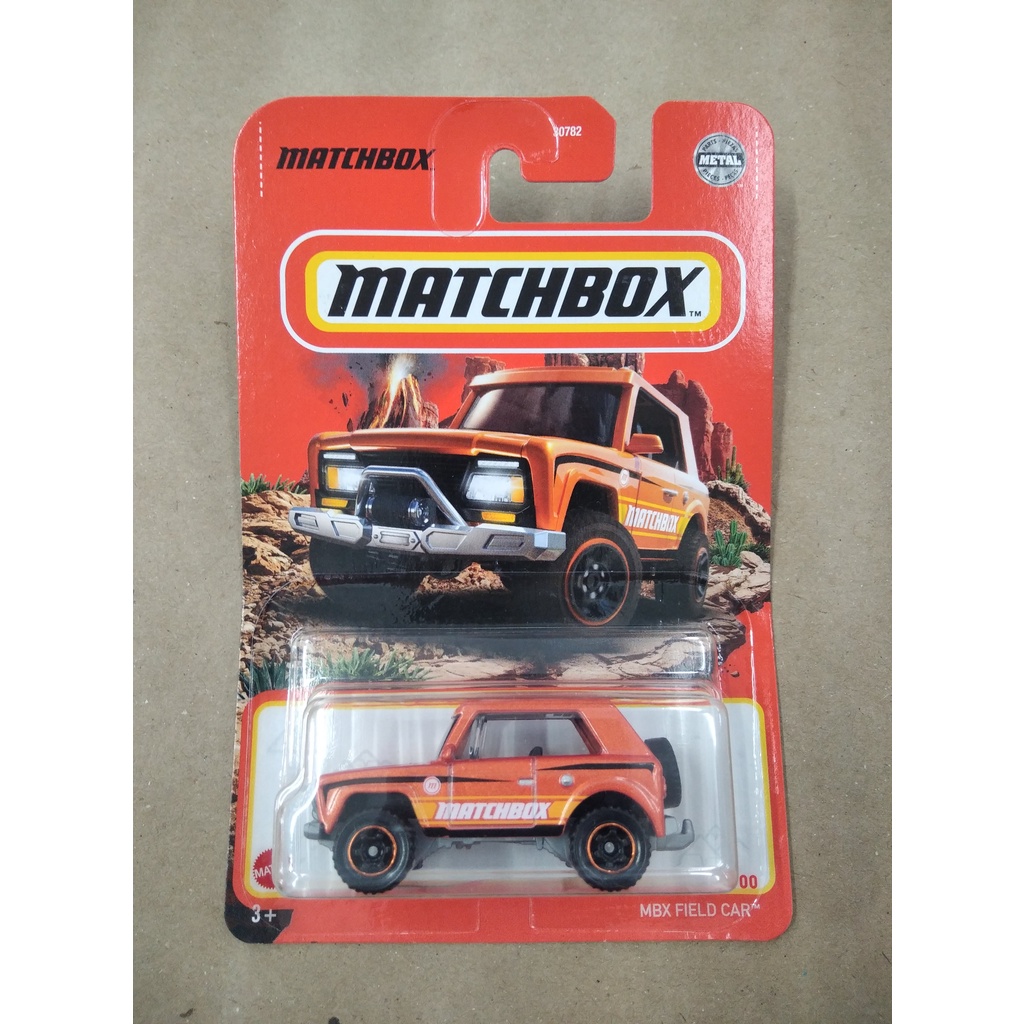 BEST SELLER | Diecast Matchbox MBX FIELD CAR ORANGE MBX Original Termurah Murah Mobil Mainan Anak Scale 64