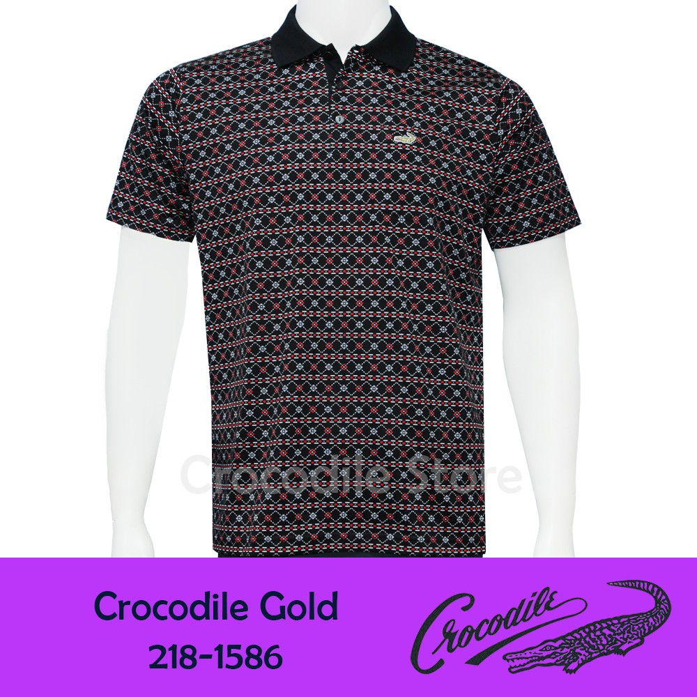 Kaos Kerah Pria Crocodile Gold 218-1586