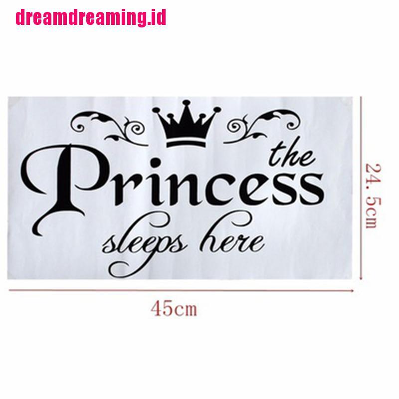 (dreamdreaming.id) Stiker Dinding diy Bisa Dilepas Bahan vinyl Untuk Kamar Tidur / Asrama