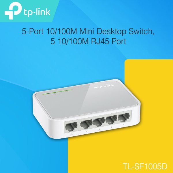 TP - Link Switch 5 Port 10 100 - TL-SF1005D