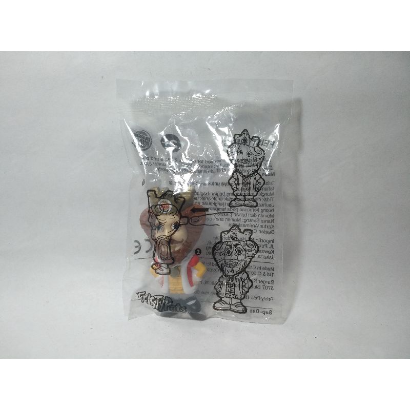 Maskot Raja Lord Burger King Kids Happy Meal Feisty Pets Kingdom Palace Mascot Figure Vintage Classi