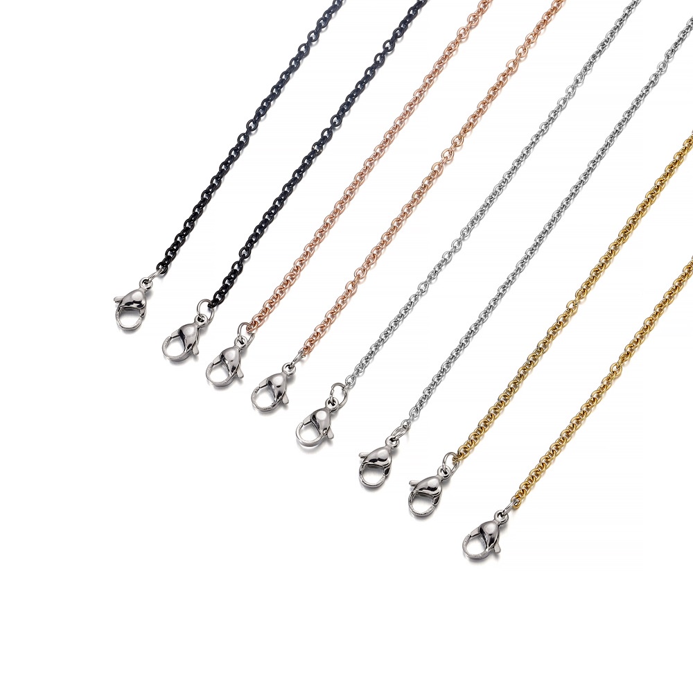 Stainless steel Strap masker rantai Kalung Masker Chain