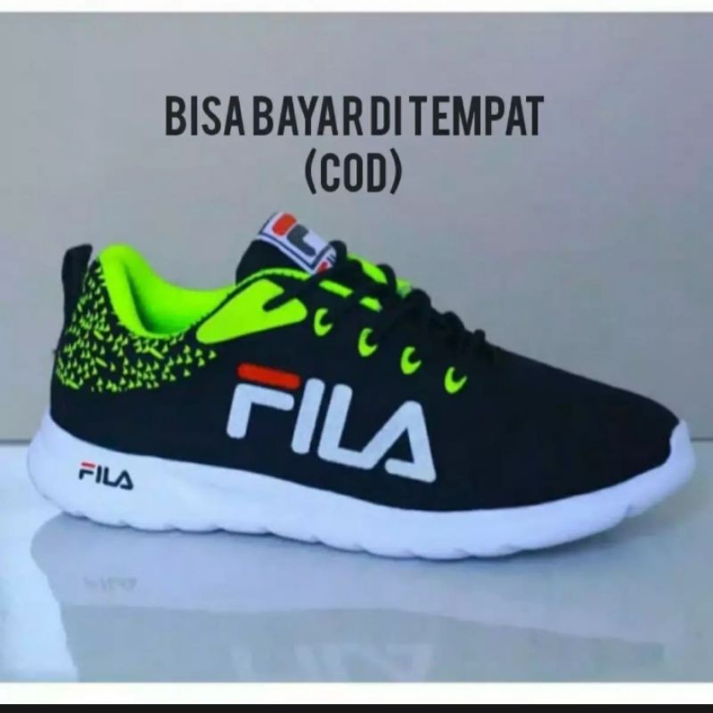 Sepatu Olahraga Fila pria| Sepatu Sekolah, Lari , Terbaru Murah