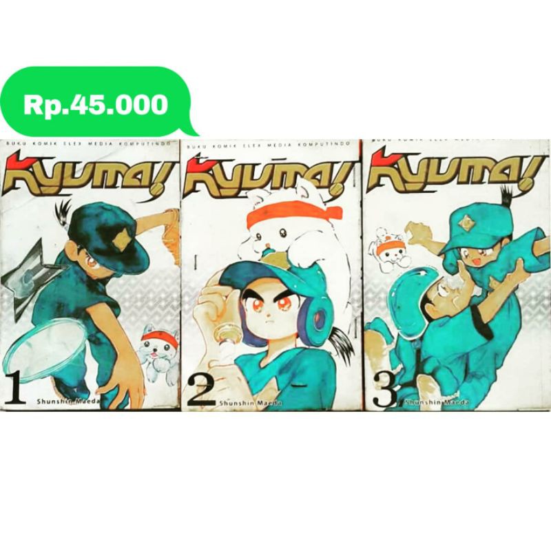 Komik Kyuma 1-3 (Shunshin Maeda) Tamat