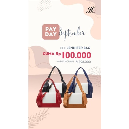 JIMS HONEY - Tas promo wanita slempang dan handbag JENNIFER BAG original jimshoney