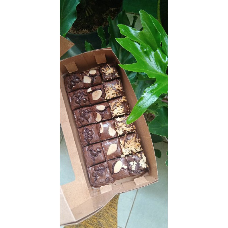 

Fudgy Brownies Sekat