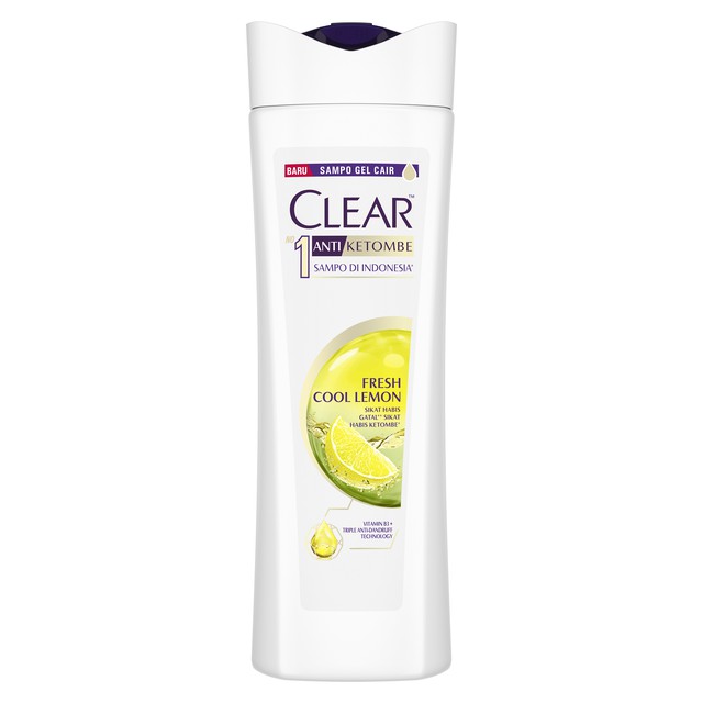 CLEAR Shampoo Fresh Cool Lemon Anti Ketombe