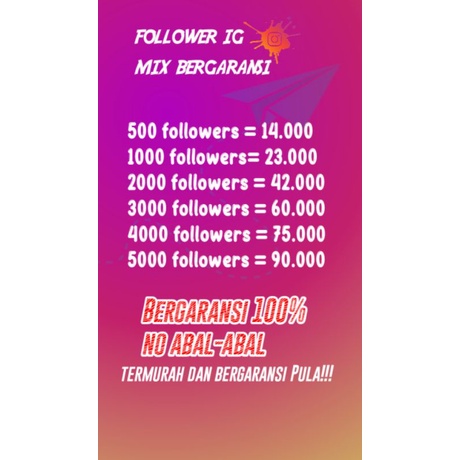 followers IG MIX