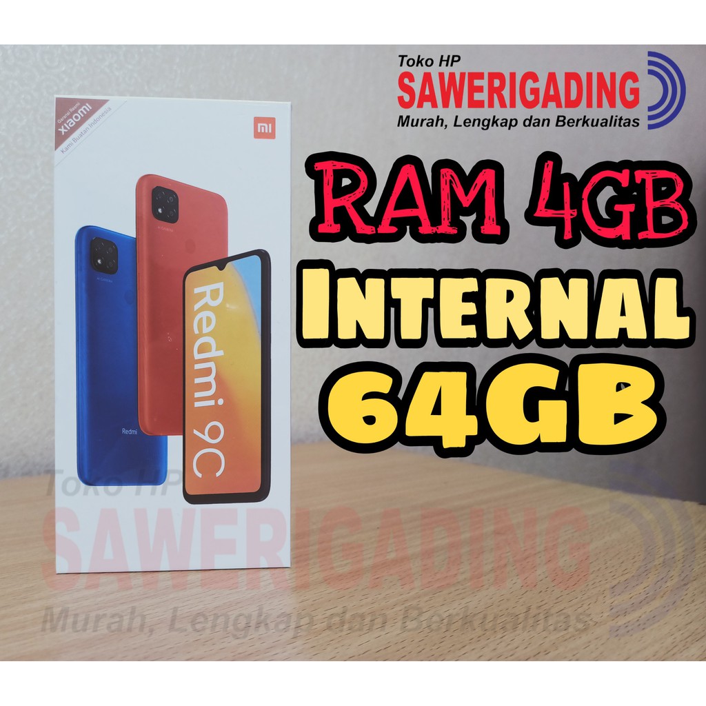 HP XIAOMI REDMI 9C RAM 4GB INTERNAL 64GB