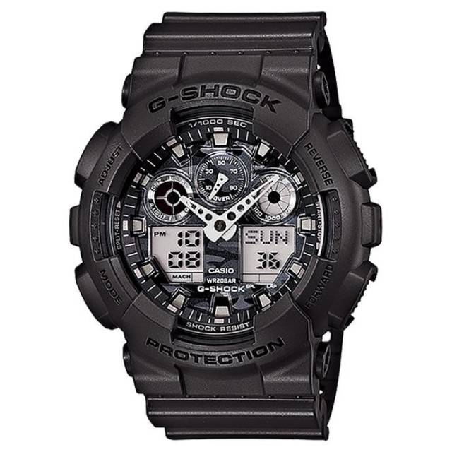 Jam tangan G-shock original GA-100CF-8ADR