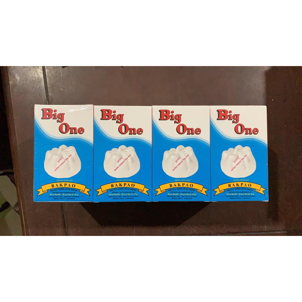 

Big One Special Bakpao (Ragi Roti Kering untuk Bakpao) 4x10 Gr 1 dus
