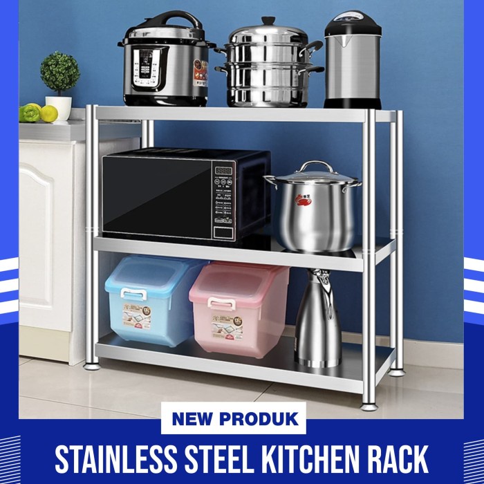 Rak Dapur - Rak Bumbu Dapur / Rak Dapur Serbaguna / Rak Dapur / Rak Meja Dapur