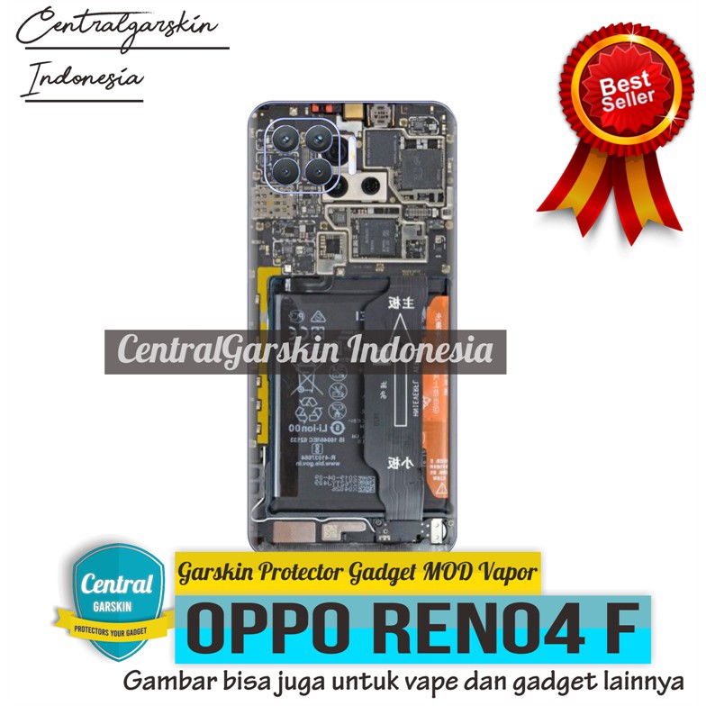 Garskin Oppo Reno4 F Motif Iphone X mesin