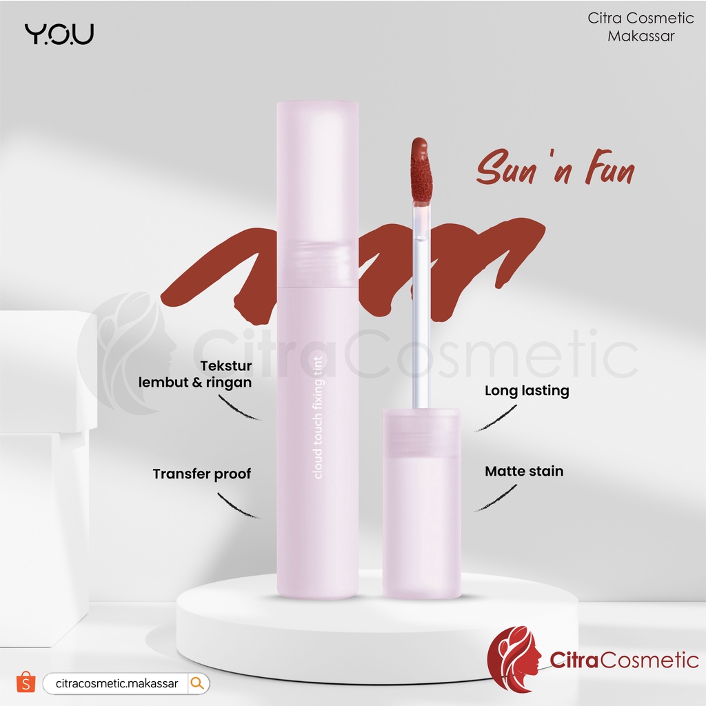 You Cloud Touch Fixing Lip Tint Series