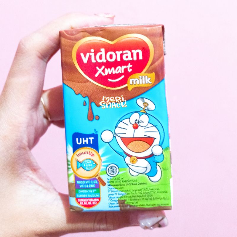 

[ 3 Pcs ] Vidoran Xmart Susu UHT Cokelat 110ml