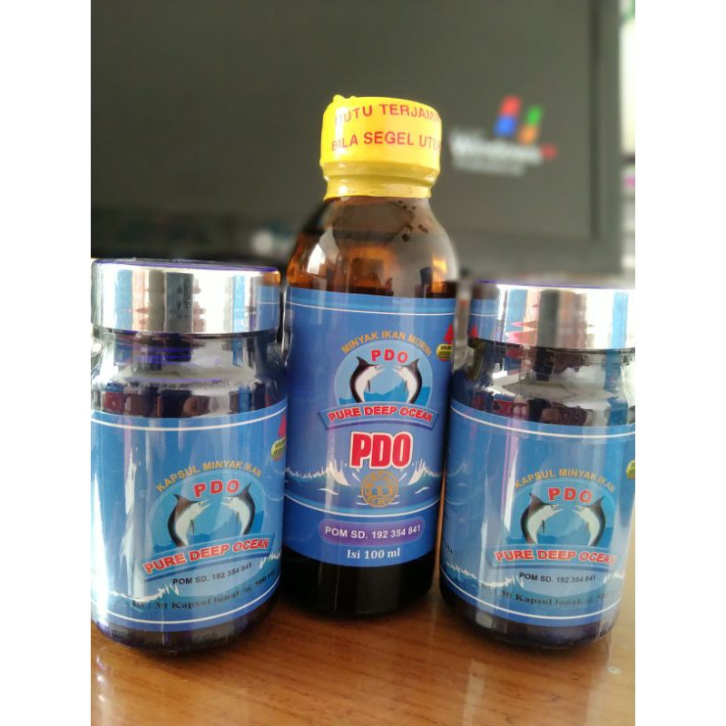PDO MINYAK IKAN /SUPLEMEN KESEHATAN SERBA GUNA /HERBAL 354 ORIGINAL