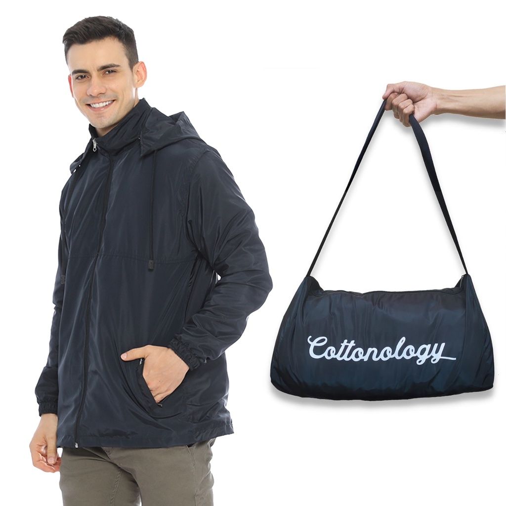 Cottonology Jaket Tas Multifungsi Navy