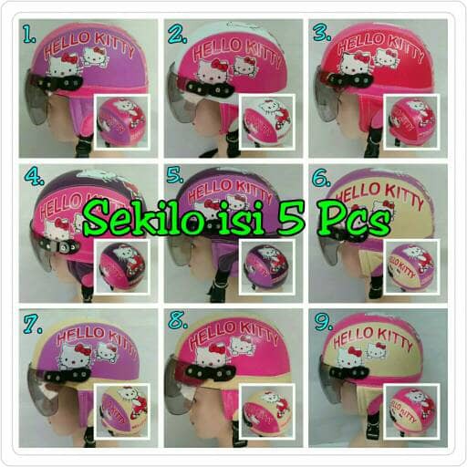 HM-1724 Grosir Helm Anak Karakter Murah