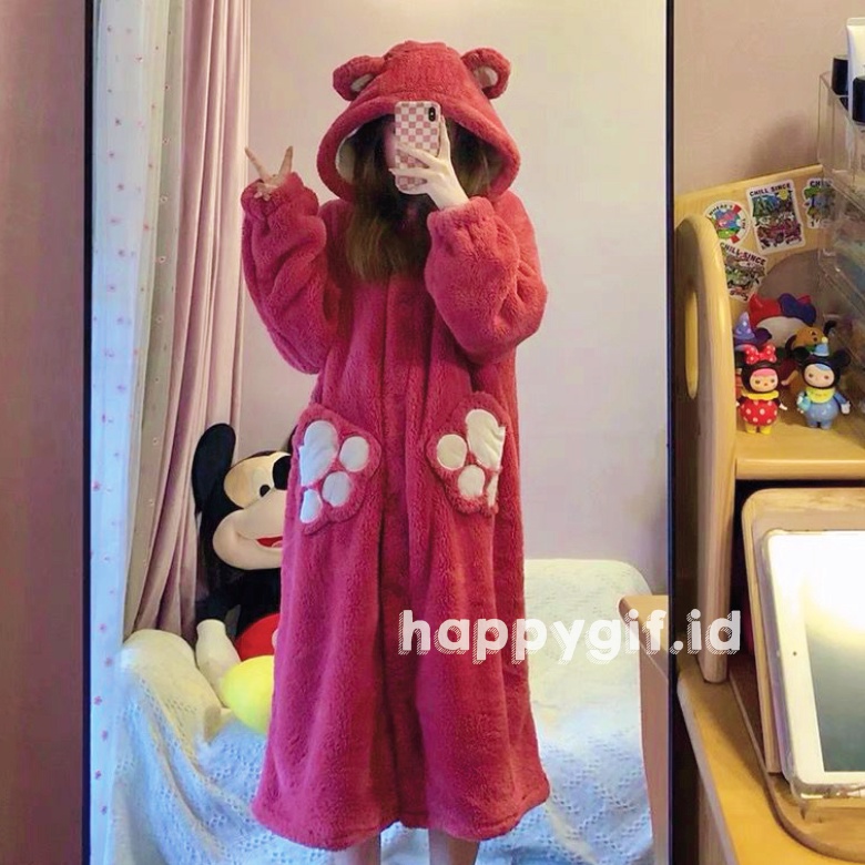 LOTSO ONESIE KOSTUM BAJU TIDUR DASTER PIYAMA KIGURUMI