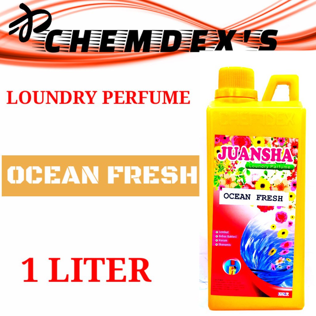 PARFUM LAUNDRY OCEAN FRESH // 1LITER // pewangi laundry