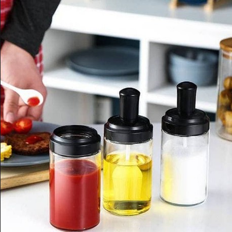 OS Botol Bumbu Garam Minyak Saos Toples Penyimpanan