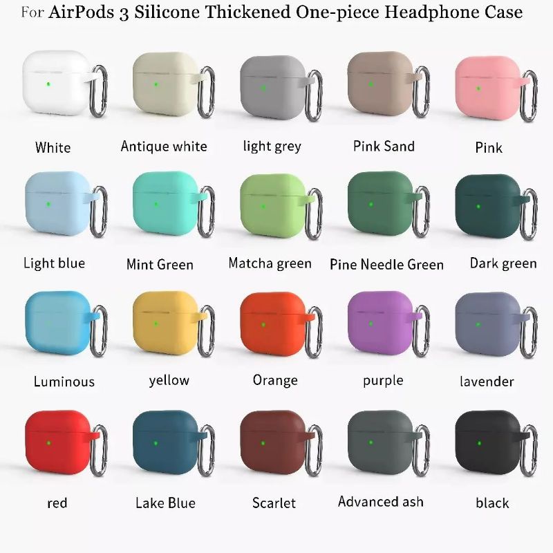 Airpods 3 Airpods Pro Airpods Gen 1 2 Airpods Pro 2 Case Silicone Cover Case Untuk Apple Airpods Pro