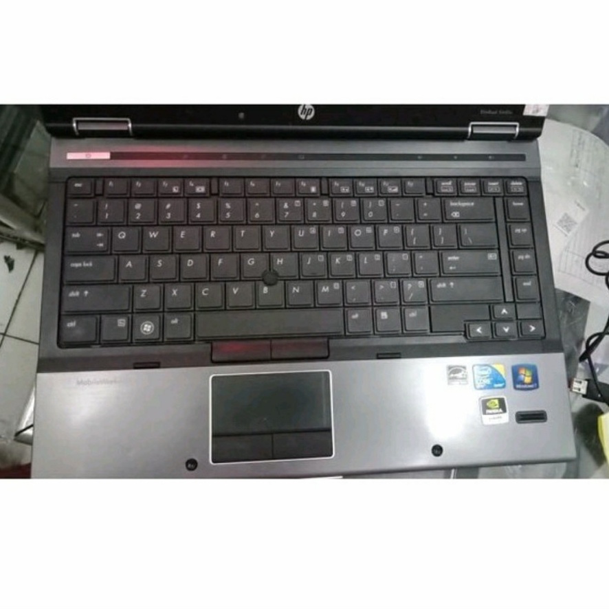 Laptop HP elitebook 8440w .. NVIDIA ram 8gb ssd 480gb mulus murah