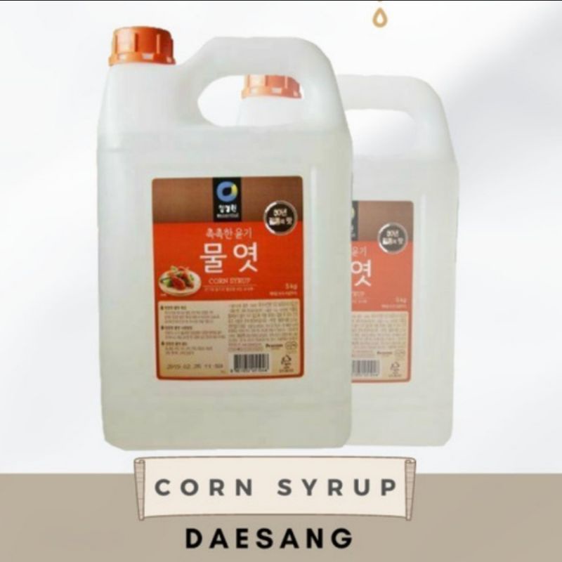 

daesang chung jung one corn malt syrup/sirup jagung korea 5 kg