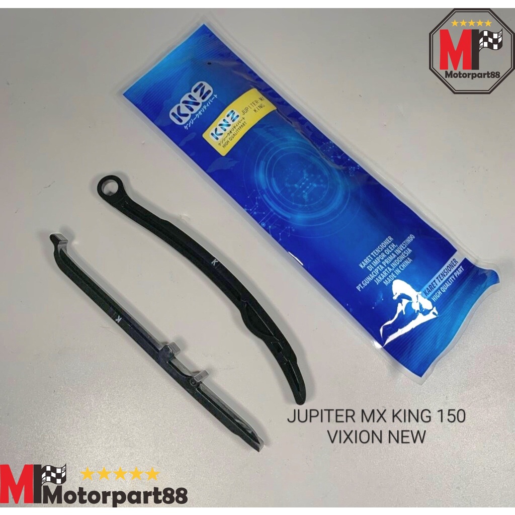 KARET LIDAH TENSIONER KETENG ATAS BAWAH JUPITER MX KING VIXION NEW KNZ