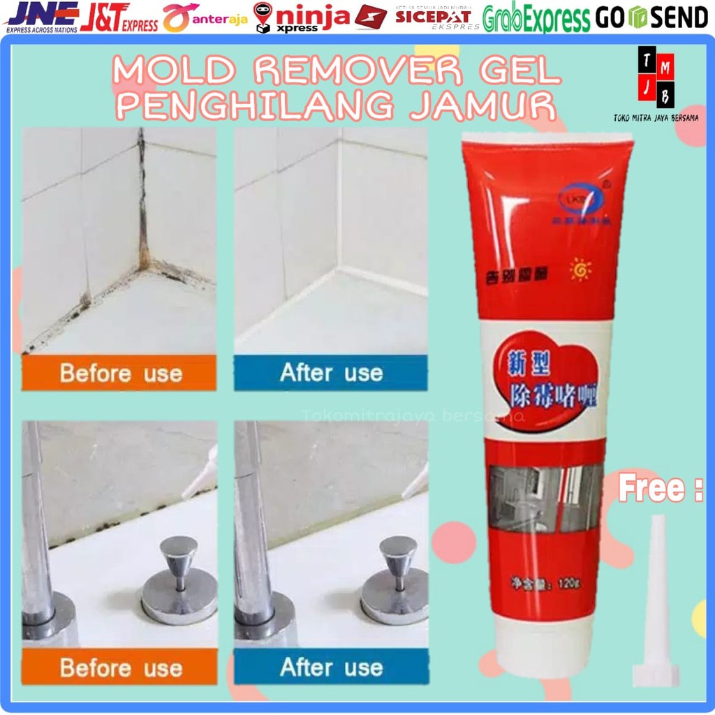 MILDEW MOLD REMOVER GEL ALAT PENGHILANG KERAK JAMUR CELAH KERAMIK KAMAR MANDI LANTAI