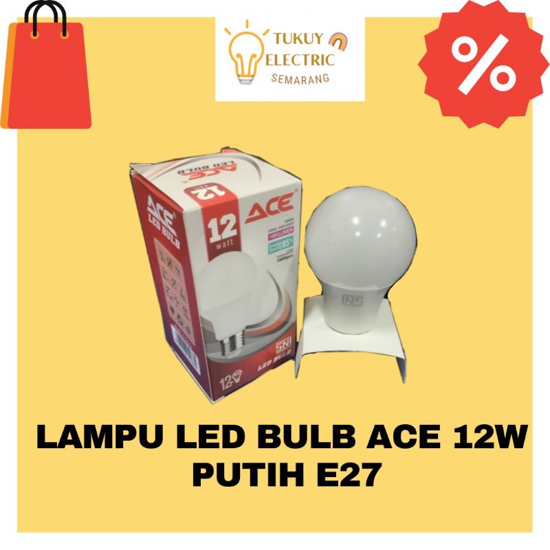 Lampu LED Bulb ACE 12 Watt E27