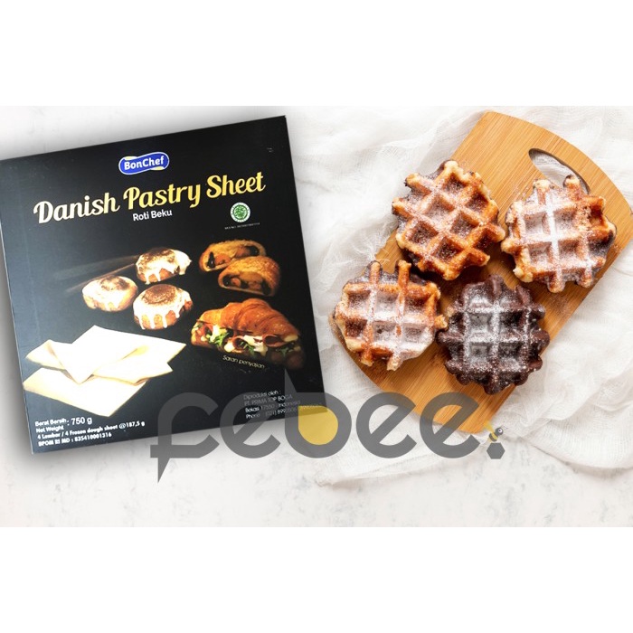 

ORIGINAL MURAH Roti Beku BonChef Danish Pastry Sheet 750 g