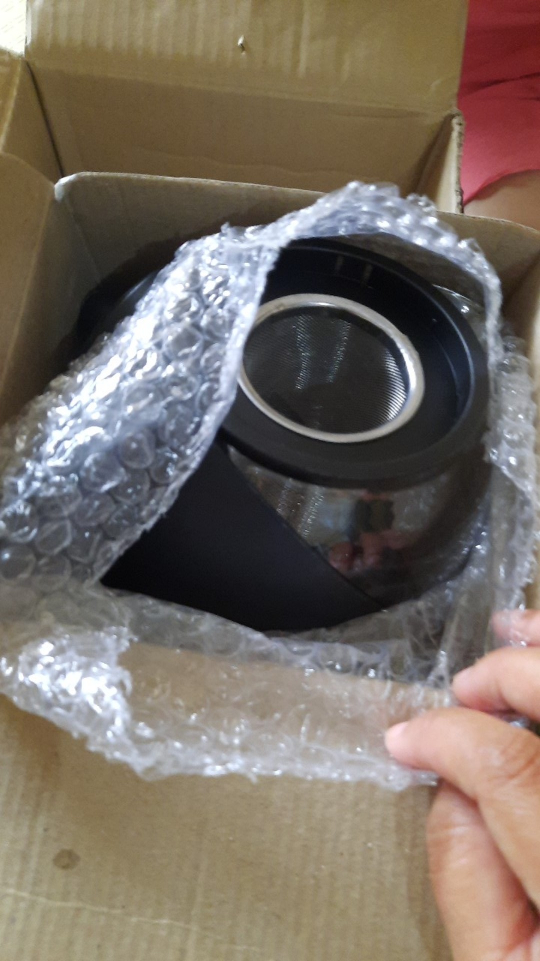 Teko Saring Teh / Teapot / Tea Coffee Pot 1250 Ml Tempat Minum Kaca Portable Set Alat Rumah Tangga