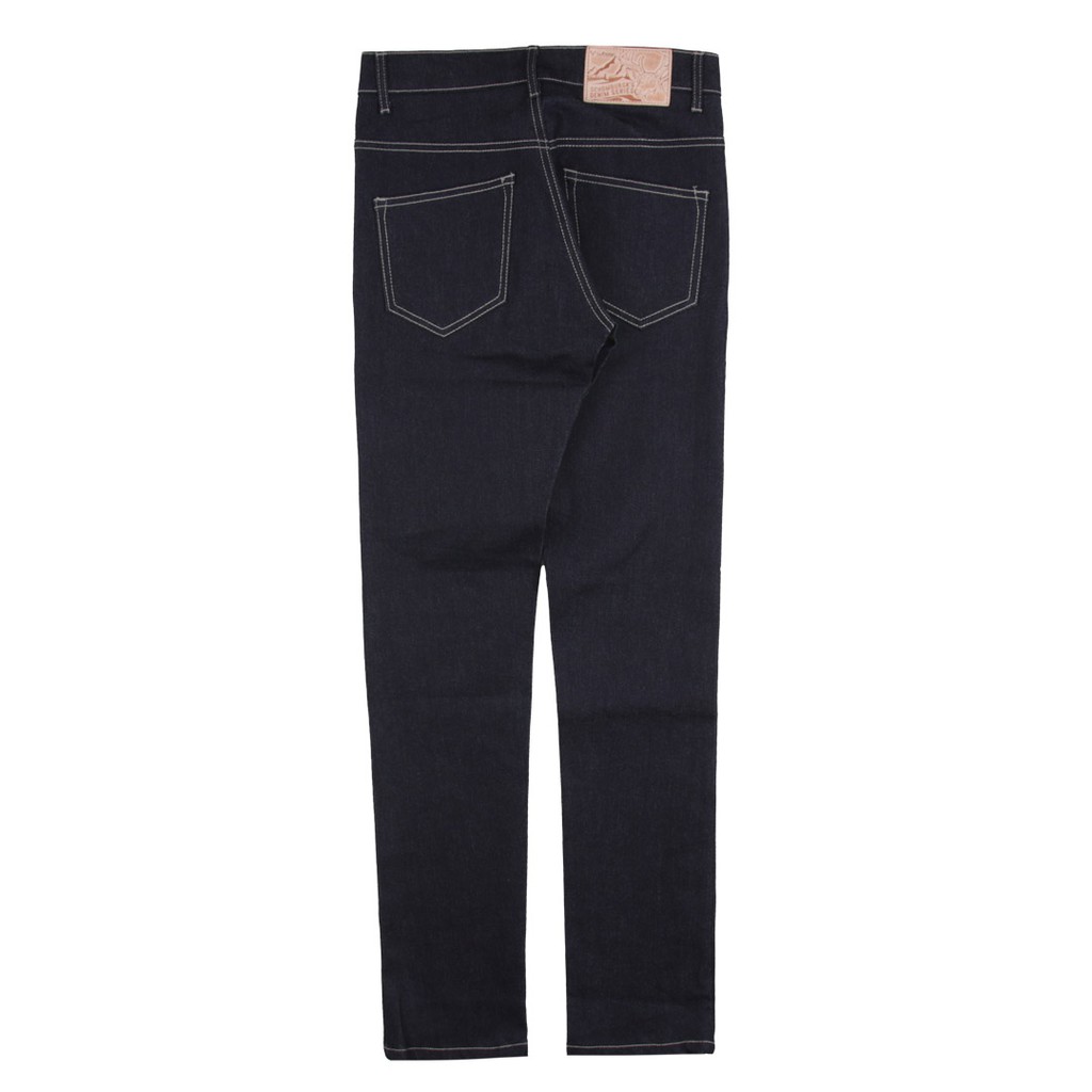 Whoopculture &quot;Schomburgk's&quot; Deep Indigo Checkerboard Accent 13.5oz Denim