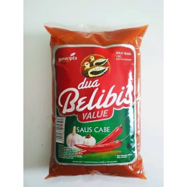 

Saos sambal dua belibis value 1kg bantal