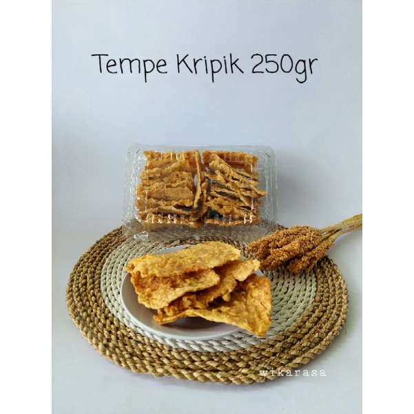 

Keripik Tempe Kripik Wonogiri Renyah Gurih 250gr