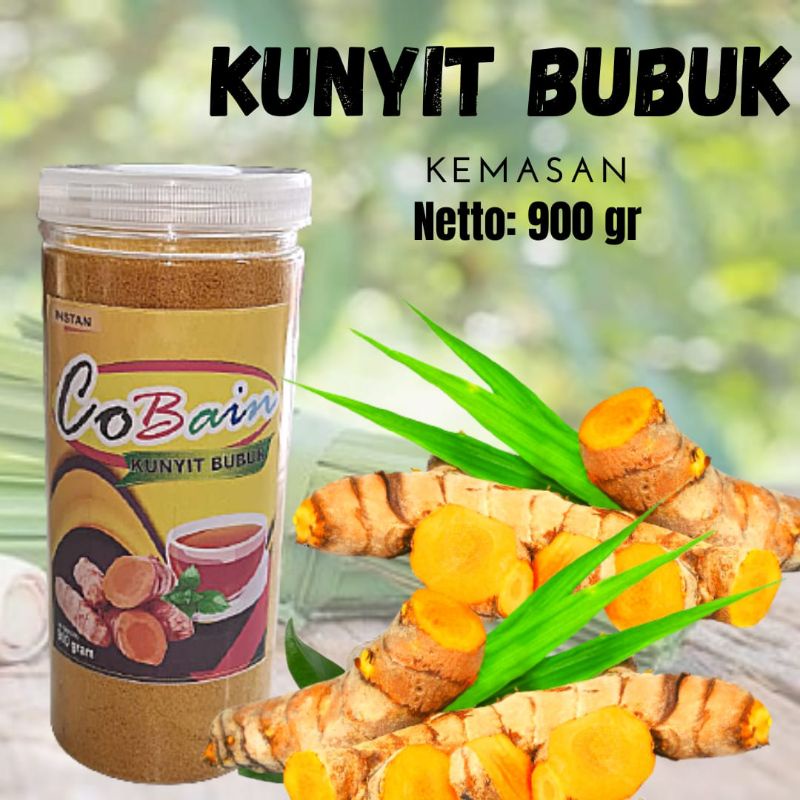 

Kunyit Bubuk CoBain 900 gr