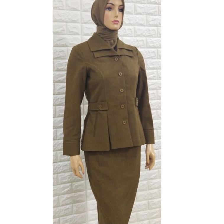[COD] Baju Wanita Dinas PNS Pemda Krah Susun Seragam Pemda Jas Guru Seragam PNS/ASN PDH MURAH Seraga