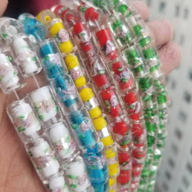 bahan gelang emas hongkong 24k murano lampwork