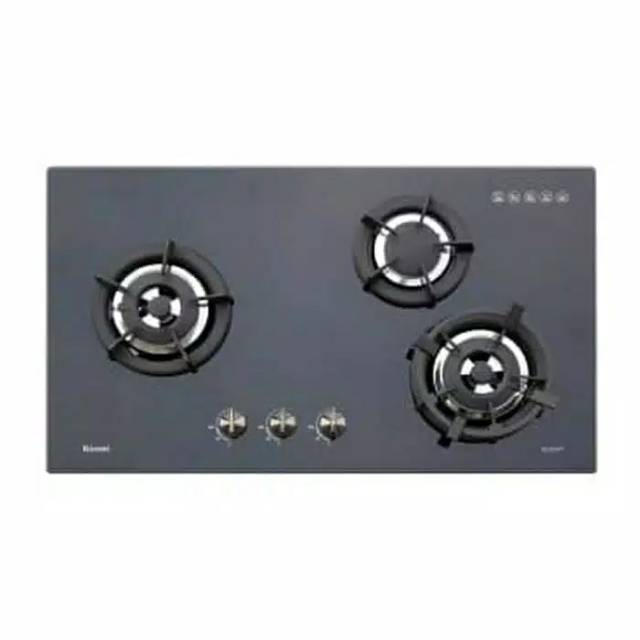 Built-In Gas Hob Kompor Gas Tanam 3 Tungku Rinnai RB 3 SS C SB