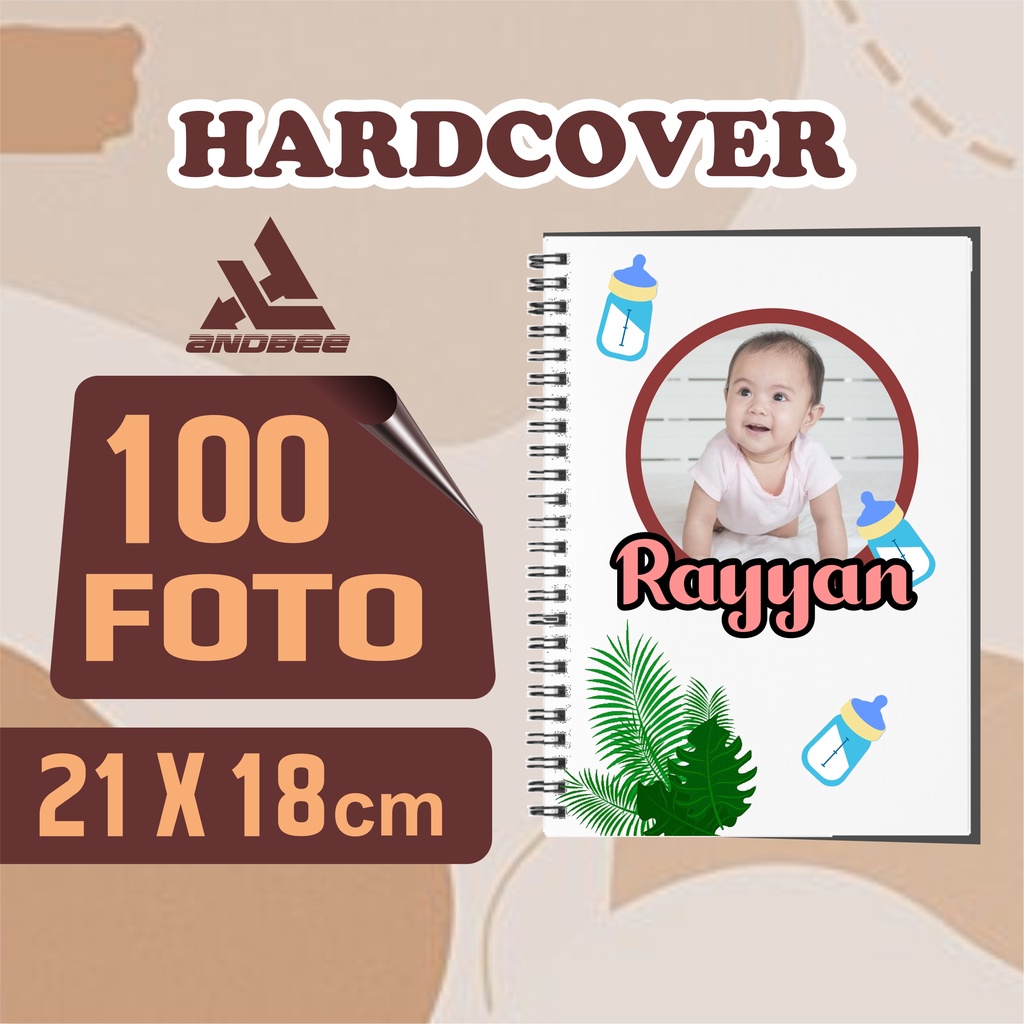 Album Foto Anak / Bayi / Hardcover / 100 Foto