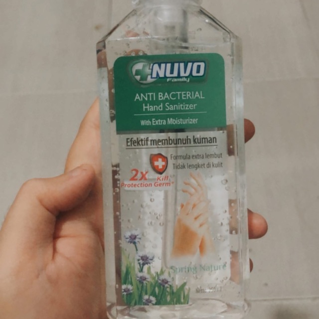 HAND SANITIZER 250ml NUVO